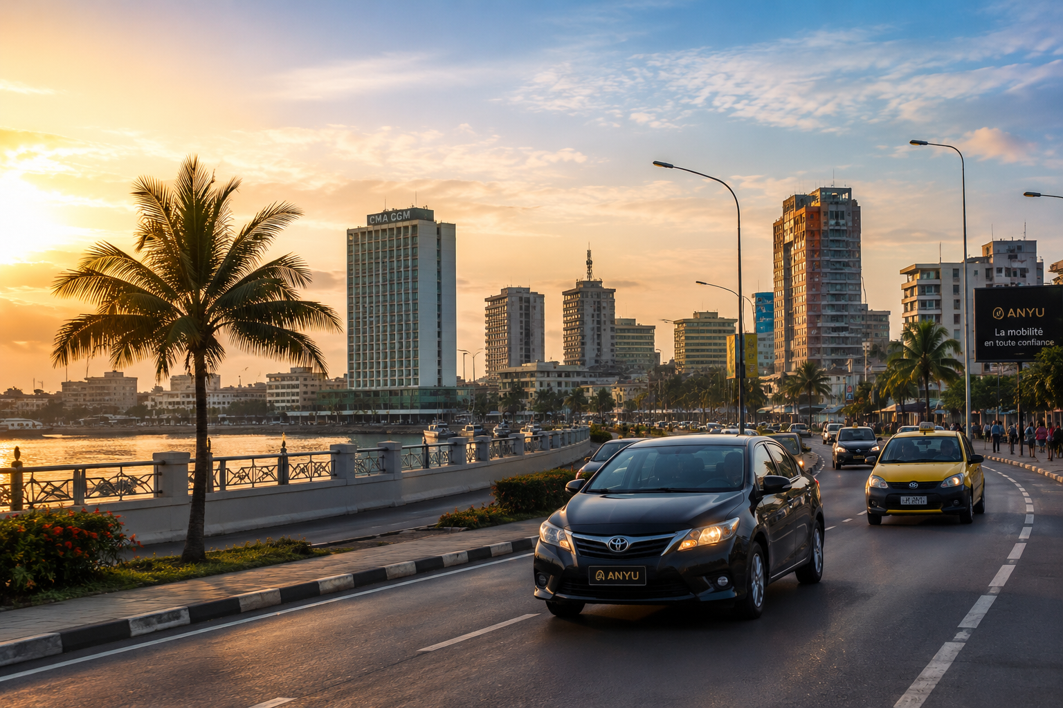 ANYU mobility road scene